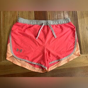 Under Armour running shorts. Small.